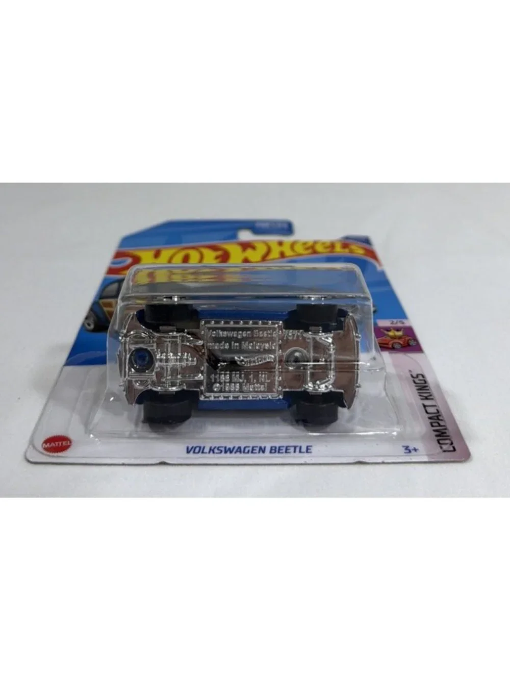 Hot Wheels Blue/Wood Panel Volkswagen Beetle Compact Kings 42/250